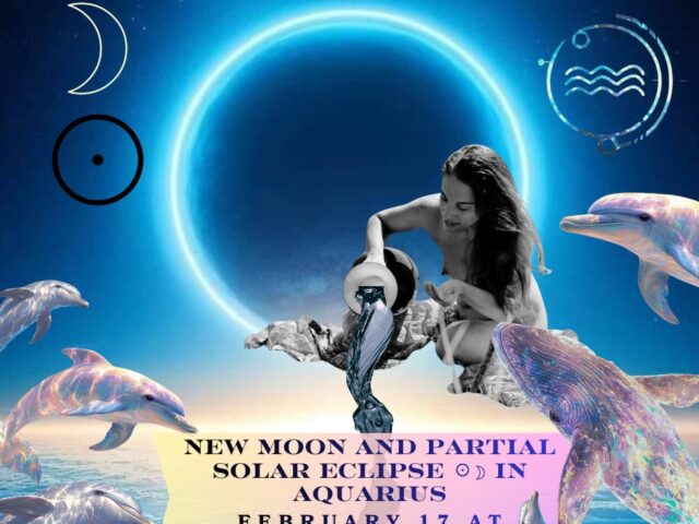 Astrološko branje: Nova luna in delni sončni mrk v Vodnarju (17.2.2026)