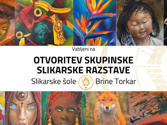 Vabilo: Skupinska slikarska razstava v Grosuplju